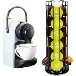 Portacapsule Da 1 Pezzo Per 24 Cialde Dolce Gusto, Contenitore Per Capsule Dolce Gusto, Dispenser Per Capsule Di Caffè, Supporto Per Capsule Di Caffè, Portacapsule Girevole A 360 Gradi