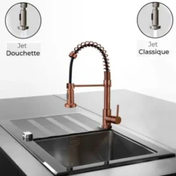 Rubinetto Plimo Con Doccetta In Rame -Wenko Negozio 71408688 5