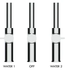 Rubinetto 4 Vie Miscelatore Cucina Nero Opaco Con Canale Separato Per Acqua Filtrata, Canna Nera Movibile E Doccia Due Getti Staccabile - Serie FC 7 Rubinetto 4 Vie Miscelatore Cucina Nero Opaco Con Canale Separato Per Acqua Filtrata, Canna Nera Movibile E Doccia Due Getti Staccabile - Serie FC -Wenko Negozio 72491991 3