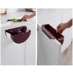 Pattumiera Pieghevole A Parete Sospesa, Pattumiera Pieghevole Per Alimenti Da Cucina -Wenko Negozio 73332372 4