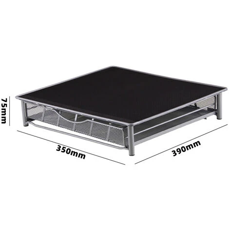 Porta Capsule Caffè, Porta Bustine Caffè Sweet Gusto Porta Capsule Impilabile Per 36 Capsule - Superficie Antiscivolo E Antivibrazione - Pratica Rete 2 Porta Capsule Caffè, Porta Bustine Caffè Sweet Gusto Porta Capsule Impilabile Per 36 Capsule - Superficie Antiscivolo E Antivibrazione - Pratica Rete - immagine 2