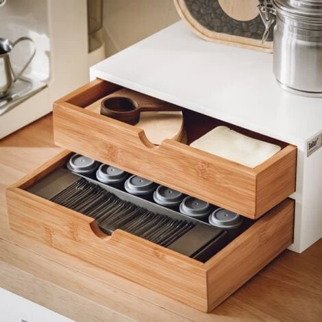 SoBuy FRG180-WN,porta Capsule Caffè, Porta Per Macchina Da Caffè 3 SoBuy FRG180-WN,porta Capsule Caffè, Porta Per Macchina Da Caffè - immagine 3