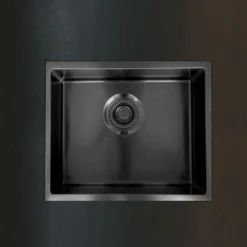 Luisa Lavello A Vasca Singola 55x45 Gun Metal 9 Luisa Lavello A Vasca Singola 55x45 Gun Metal -Wenko Negozio 74886759 5