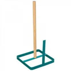 Portarotolo Verde 30 Cm Metallo-legno Verde Petrolio