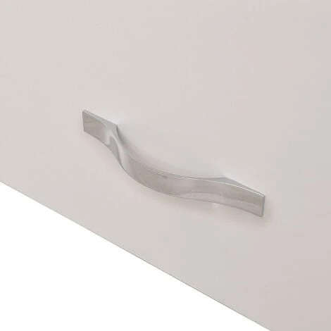 Pensile Da Cucina Armadio Sospeso Da Parete Con Doppia Anta Colore Bianco 3 Pensile Da Cucina Armadio Sospeso Da Parete Con Doppia Anta Colore Bianco - immagine 3