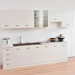 Pensile Da Cucina Armadio Sospeso Da Parete Con Doppia Anta Colore Bianco 8 Pensile Da Cucina Armadio Sospeso Da Parete Con Doppia Anta Colore Bianco -Wenko Negozio 76150636 4