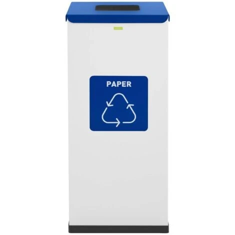 Pattumiera Separatore Di Rifiuti 60 L Etichetta In Carta Bianca 5 Pattumiera Separatore Di Rifiuti 60 L Etichetta In Carta Bianca - immagine 5