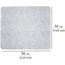 Wenko 2511910100 Placca Di Copertura Universale 3 En 1 - Tagliere, Per Tutti I Tipi Di Piani Di Cottura, Vetr - Vetro Temperato, 56 X 1.8-4.5 X 50 Cm, Trasparente -Wenko Negozio 77565408 4