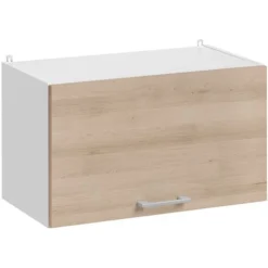 Top Cucina Eco Rovere Naturale 1 Anta Basculante L 60 Cm