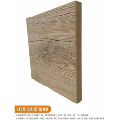 Frontale Per Lavastoviglie A Scomparsa Totale Eco Noce Sbiancato L 60 Cm -Wenko Negozio 78206262 5