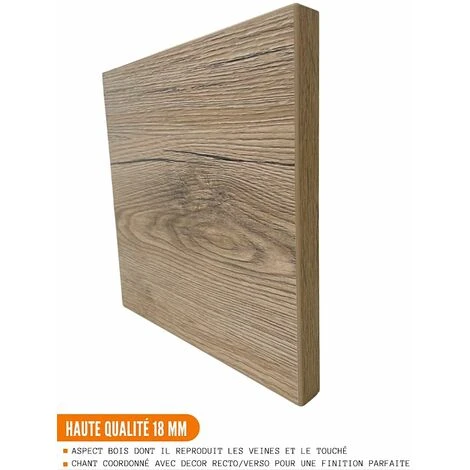 Pannello Di Finitura Per Mobile Basso Eco Noce Sbiancato 3 Pannello Di Finitura Per Mobile Basso Eco Noce Sbiancato - immagine 3