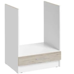 Mobile Per Forno Incasso Eco Noce Sbiancato L 60 Cm