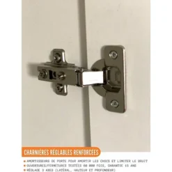 Mobile Per Forno Incasso Eco Noce Sbiancato L 60 Cm -Wenko Negozio 78206302 5