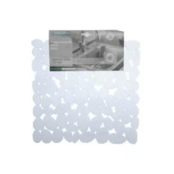 TAPPETO LAVELLO 32X32CM SASSOLINI TRASPARENTE