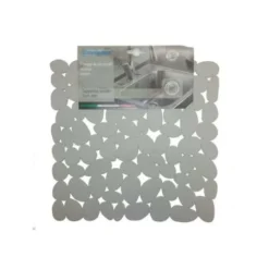 TAPPETO LAVELLO 32X32CM SASSOLINI GRIGIO