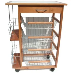 CARRELLO CUC.C/PORTAB.4 CASS.CHIARO