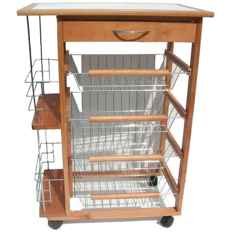 CARRELLO CUC.C/PORTAB.4 CASS.CHIARO 1 CARRELLO CUC.C/PORTAB.4 CASS.CHIARO