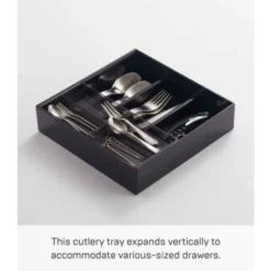 Yamazaki Tower Extended&Slide Portaposate, Acciaio, Nero -Wenko Negozio 78984276 4