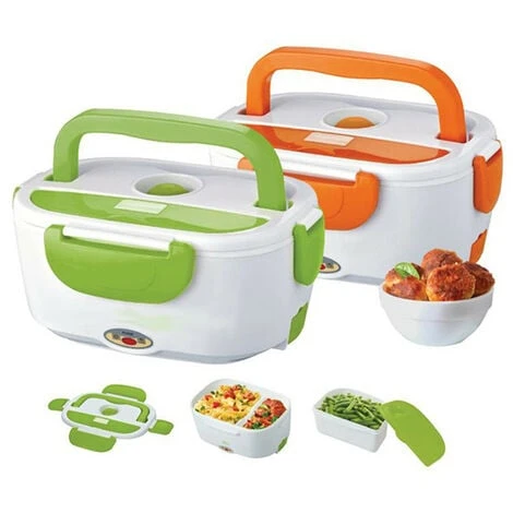 Scaldavivande Elettrico Portatile Porta Pranzo Auto Thermos Spina Accendisigari 3 Scaldavivande Elettrico Portatile Porta Pranzo Auto Thermos Spina Accendisigari - immagine 3