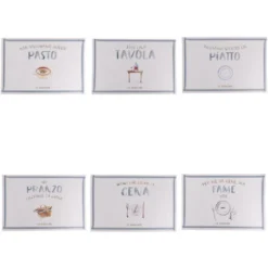 SET 6 TOVAGLIETTA LE TRAVISATE IN EVA, 45X30 CM -Wenko Negozio 81262138 2