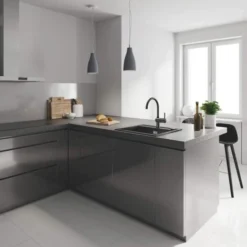 Grohe Minta Miscelatore Monocomando Da Cucina Con Collo Di Cigno Girevole A 360°, Nero (32917KS0) -Wenko Negozio 81498047 4