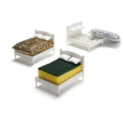 Porta Spugna Starlight, Spugna Per Organizzazione Lavello, Per Spugna Da Cucina, 1 Pezzo, Bianco