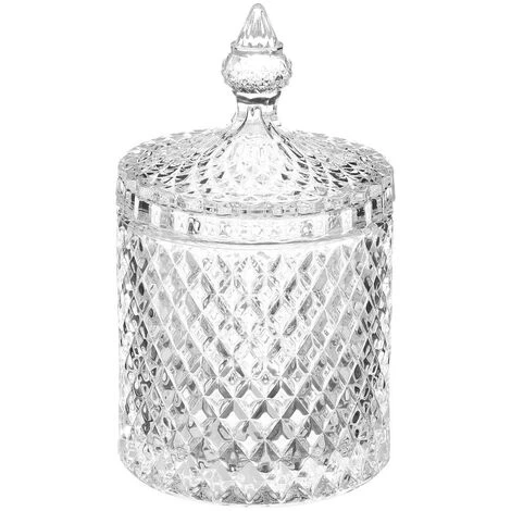 Barattolo Per Caramelle In Vetro Da 520 Ml Diamante - 5 Five Simply Smart 1 Barattolo Per Caramelle In Vetro Da 520 Ml Diamante - 5 Five Simply Smart