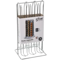 Portacapsule X48 Capsule X48 Cromo - 5 Five Simply Smart -Wenko Negozio 83767035 3
