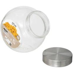 Barattolo Per Caramelle In Vetro Con Coperchio In Acciaio Inox 1,5l - 1,5 L - 5 Five Simply Smart -Wenko Negozio 83769109 4