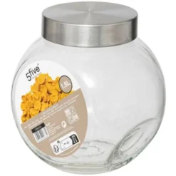 Barattolo Per Caramelle In Vetro Con Coperchio In Acciaio Inox 1,5l - 1,5 L - 5 Five Simply Smart -Wenko Negozio 83769109 5