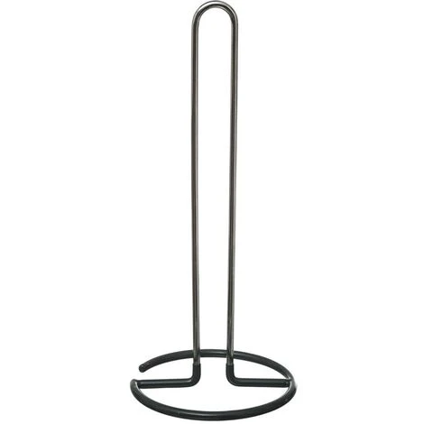 Porta Asciugamani Di Carta In Metallo Grigio - Porta Asciugamani Interamente In Metallo, Pvc Grigio, Acciaio Cromato, Pvc, Dimensioni D. 14 X H. 31,3 Cm - 5 Five Simply Smart 1 Porta Asciugamani Di Carta In Metallo Grigio - Porta Asciugamani Interamente In Metallo, Pvc Grigio, Acciaio Cromato, Pvc, Dimensioni D. 14 X H. 31,3 Cm - 5 Five Simply Smart