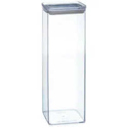 Scatola Ermetica Quadrata Eske 2l - Scatola Quadrata Eske 2000ml, Dimensioni L. 10 X L. 10 X H. 27 Cm - 5 Five Simply Smart