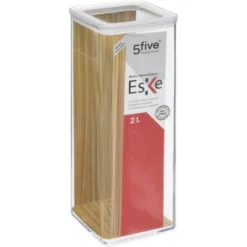 Scatola Ermetica Quadrata Eske 2l - Scatola Quadrata Eske 2000ml, Dimensioni L. 10 X L. 10 X H. 27 Cm - 5 Five Simply Smart 5 Scatola Ermetica Quadrata Eske 2l - Scatola Quadrata Eske 2000ml, Dimensioni L. 10 X L. 10 X H. 27 Cm - 5 Five Simply Smart -Wenko Negozio 83779059 3