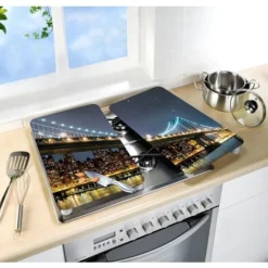 Coprifornelli In Vetro Universal Brooklyn WENKO 7 Coprifornelli In Vetro Universal Brooklyn WENKO -Wenko Negozio 8412790 3