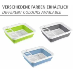 Scolapiatti Pieghevole Bianco/grigio WENKO -Wenko Negozio 8413116 5