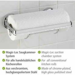 Magic-Loc Portarotolo Da Cucina WENKO 7 Magic-Loc Portarotolo Da Cucina WENKO -Wenko Negozio 8415467 3