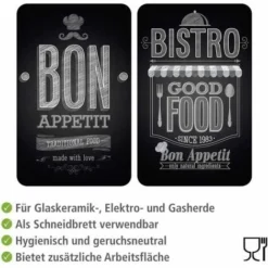 Coprifornelli In Vetro Universal Bon Appetit WENKO -Wenko Negozio 8422316 3