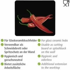 Placca Con Motivo Hot Peperoni WENKO -Wenko Negozio 8426658 3