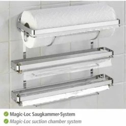 Magic-Loc Portarotolo Da Cucina Trio WENKO 7 Magic-Loc Portarotolo Da Cucina Trio WENKO -Wenko Negozio 8426712 3