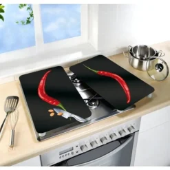 Coprifornelli In Vetro Universal Hot Peperoni WENKO -Wenko Negozio 8427000 3