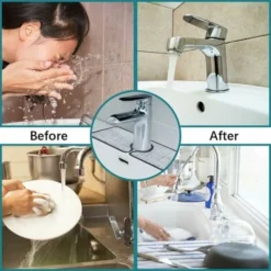 Confezione Da 4 Tappetini Per Lavello, Tappetino Per La Pulizia Del Rubinetto, Tappetino Per Assorbire Le Fuoriuscite Del Rubinetto -Wenko Negozio 85900478 5