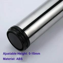 Confezioni Piedini Regolabili Da Cucina In Acciaio Inossidabile Altezza 200 Mm Gambe Mobili Rotondi 2 Dia Gambe Per Mobili Tavolo Gambe In Metallo - Altezza Regolabile (Totale: 200-215 Mm) -Wenko Negozio 85904267 4