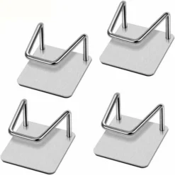 Porta Lavello Da 4 Pezzi, Porta Spugna Da Cucina, Porta Spugna Autoadesiva, Gancio Per Lavello, Porta Lavello Impermeabile In Acciaio Inossidabile Senza Trapano Per Lavello Da Cucina, Cucina, Lavander