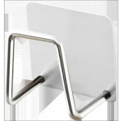 Set Di 4 Porta Spugne Da Cucina Autoadesivi, Fissaggio Senza Trapano, Acciaio Inossidabile, Antiruggine E Impermeabile, Argento GTA -Wenko Negozio 86164331 5