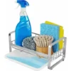 Porta Spugna Per Lavello Da Cucina, Organizer Per Lavello Porta Spugna Per Lavello Da Cucina Con Vassoio Di Scarico Organizzatore Per Lavello Da Cucina In Acciaio Inossidabile 18 X 10 X 8 Cm