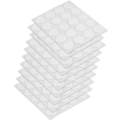 Emuca 4026415 Tappo Coprivite Adesivo, Ø13mm, Bianco, Confezione Di 200 Pezzi