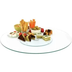 CMP Saveur & Dégustation Piano Girevole Rotondo In Acciaio Inossidabile E Vetro 6 CMP Saveur & Dégustation Piano Girevole Rotondo In Acciaio Inossidabile E Vetro -Wenko Negozio 86638702 3