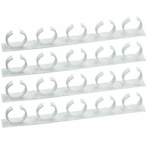 20 Pezzi Portaspezie Da Cucina Portabottiglie Adesivo Condimento Portaoggetti Organizer Per Armadietto Da Parete Porta Dell'armadio Da Appendere Barattoli Per Spezie Ganci A Clip (bianco) 3 20 Pezzi Portaspezie Da Cucina Portabottiglie Adesivo Condimento Portaoggetti Organizer Per Armadietto Da Parete Porta Dell'armadio Da Appendere Barattoli Per Spezie Ganci A Clip (bianco) - immagine 3