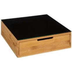 Portacapsule 2 Cassetti In Bambù - 5 Five Simply Smart