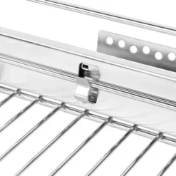 Telescopico Cassetto Estraibile Per Armadio Allungabile Cassetto Da Cucina Ripiano Cucina Mensola Cestello Da Camera Da Letto Cassetto, 2x60cm HENGMEI -Wenko Negozio 88136330 3